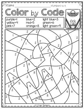 First Day of School Color by Number Back to School Coloring Activities Math 2 First Day of School Color by Number Back to School Coloring Activities Math 1