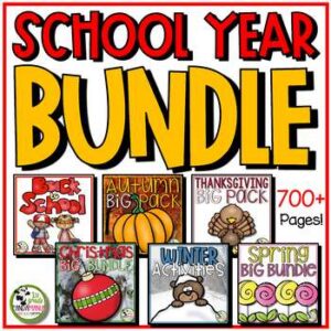 Seasons All Year Ultimate Activities Bundle (1st and 2nd Grades)