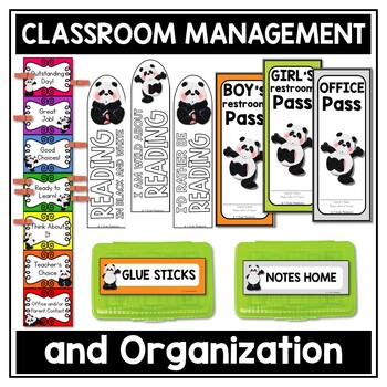 Back to School Bulletin Board Panda Themed Decor (Editable Labels & Name Tags) 3 Back to School Bulletin Board Panda Themed Decor (Editable Labels & Name Tags) 2