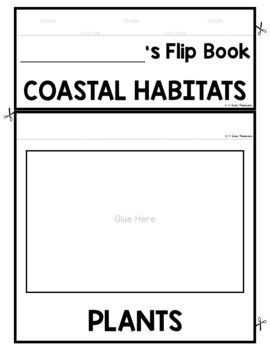 Coastal Habitat Plants and Animals Science and Literacy Flip Book 3 Coastal Habitat Plants and Animals Science and Literacy Flip Book 2