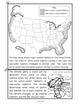 Coastal Habitat Plants and Animals Science and Literacy Flip Book 4 Coastal Habitat Plants and Animals Science and Literacy Flip Book 3