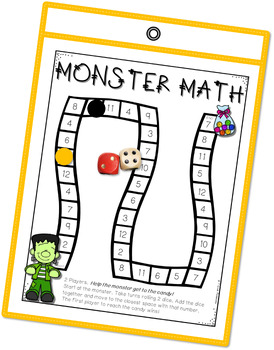 Halloween Math Games Print and Play and Math Centers 3 Halloween Math Games Print and Play and Math Centers 2