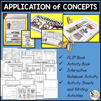 U.S. Government and Leaders Social Studies Civics Unit (FLIP Book INCLUDED) 4 U.S. Government and Leaders Social Studies Civics Unit (FLIP Book INCLUDED) 3
