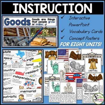 Social Studies Curriculum & Units Bundle for 1st and 2nd Grades 3 Social Studies Curriculum & Units Bundle for 1st and 2nd Grades 2