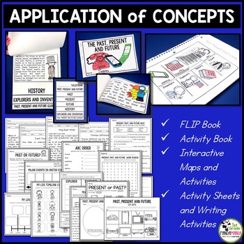 Past, Present, and Future Social Studies History Unit (FLIP Book INCLUDED) 4 Past