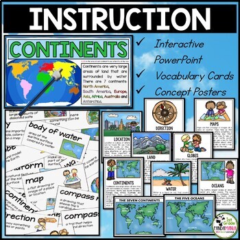 Maps, Globes, and Location Social Studies Geography Unit (FLIP Book INCLUDED) 3 and Location Social Studies Geography Unit (FLIP Book INCLUDED)