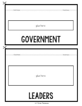 Government and Leaders a Primary Grades Civics FLIP Book 3 Government and Leaders a Primary Grades Civics FLIP Book 2