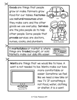 Producers and Consumers Goods and Services a Primary Grades Economics FLIP Book 4 Producers and Consumers Goods and Services a Primary Grades Economics FLIP Book 3