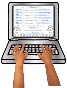 Mother's Day FREE Writing Activity K-2 FILLABLE PDF Option 4 Mother's Day FREE Writing Activity K-2 FILLABLE PDF Option 3