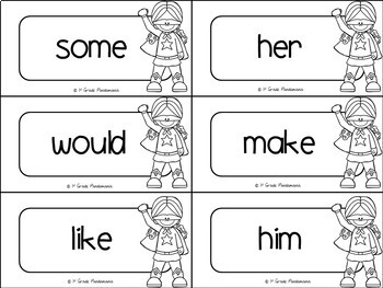 Fry Sight Words Flash Cards (Superhero) for First 100 Fry Words 3 Fry Sight Words Flash Cards (Superhero) for First 100 Fry Words 2