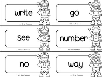 Fry Sight Words Flash Cards (Superhero) for First 100 Fry Words 4 Fry Sight Words Flash Cards (Superhero) for First 100 Fry Words 3