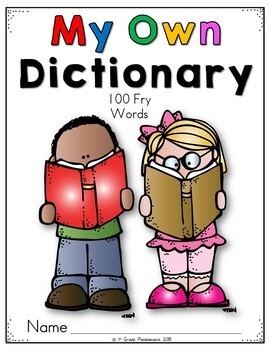 Fry Sight Words Dictionary Reading and Writing Resource First 100 Fry Words 2 Fry Sight Words Dictionary Reading and Writing Resource First 100 Fry Words 1