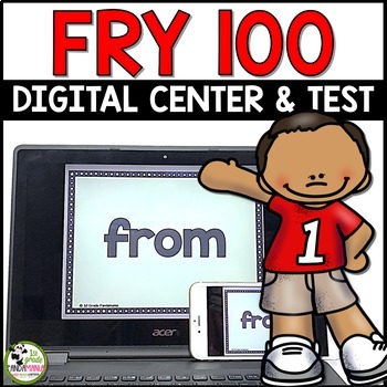 Fry Sight Words Test and Center for First 100 Words Google Slides 1 Fry Sight Words Test and Center for First 100 Words Google Slides