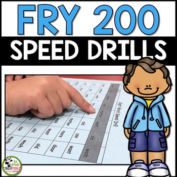 Fry Sight Words Fluency Speed Drills for First 200 Fry Words 1 Fry Sight Words Fluency Speed Drills for First 200 Fry Words