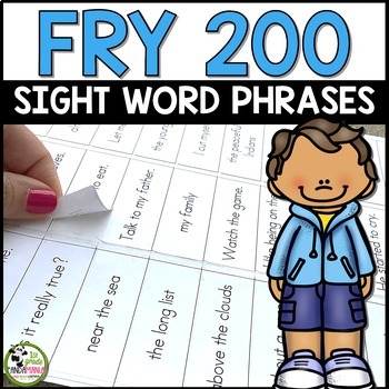 Fry Sight Word Phrases for First 200 Fry Words (Editable and Label Ready) 1 Fry Sight Word Phrases for First 200 Fry Words (Editable and Label Ready)
