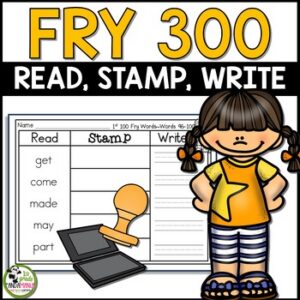 Fry Words Read