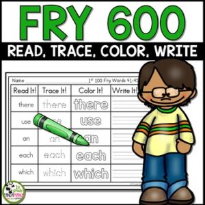 Fry Words Read