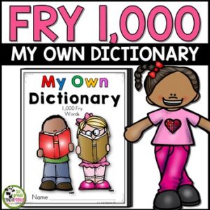 Fry Sight Words Dictionary Reading and Writing Resource ALL 1