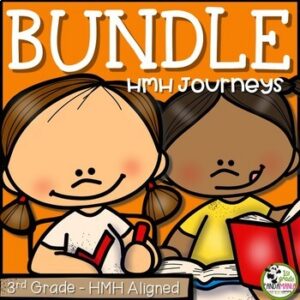 3rd Grade Spelling and Vocabulary Bundle aligned with HMH Journeys