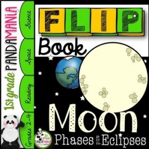 Moon Phases and Lunar Eclipses Activity FLIP Book
