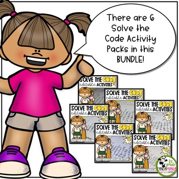 Spelling Activities for Any List of Words Solve The Code BUNDLE 3 Spelling Activities for Any List of Words Solve The Code BUNDLE 2