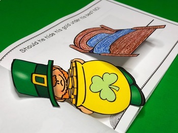 St. Patrick's Day Activity Leprechaun Pocket Puppet Book 4 St. Patrick's Day Activity Leprechaun Pocket Puppet Book 3