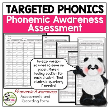 Phonics Assessments (Kindergarten, 1st and 2nd grade) Science of Reading Aligned 2 1st and 2nd grade) Science of Reading Aligned
