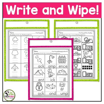 Beginning Sounds Worksheets Phonics Science of Reading Aligned Activities 3 Beginning Sounds Worksheets Phonics Science of Reading Aligned Activities 2