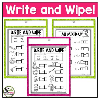 CVC Words Worksheets Phonics Science of Reading Aligned Activities 3 CVC Words Worksheets Phonics Science of Reading Aligned Activities 2