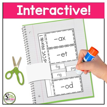 CVC Words Worksheets Phonics Science of Reading Aligned Activities 4 CVC Words Worksheets Phonics Science of Reading Aligned Activities 3