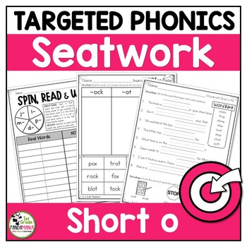 Short Vowel Worksheets Short o Phonics Activities Science of Reading Aligned 1 Short Vowel Worksheets Short o Phonics Activities Science of Reading Aligned