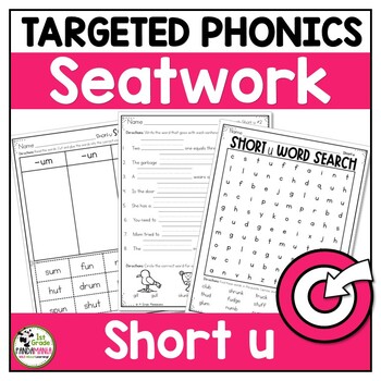 Short Vowel Worksheets Short u Phonics Activities Science of Reading Aligned 1 Short Vowel Worksheets Short u Phonics Activities Science of Reading Aligned