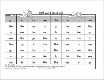 HMH Into Reading 1st Grade Sight Word Fluency Speed Drills (2020 Ed.) 3 HMH Into Reading 1st Grade Sight Word Fluency Speed Drills (2020 Ed.) 2