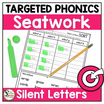 Silent Letters wr gn kn gn mb Science of Reading Aligned Worksheets 1 Silent Letters wr gn kn gn mb Science of Reading Aligned Worksheets