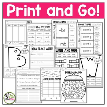 Silent Letters wr gn kn gn mb Science of Reading Aligned Worksheets 2 Silent Letters wr gn kn gn mb Science of Reading Aligned Worksheets 1
