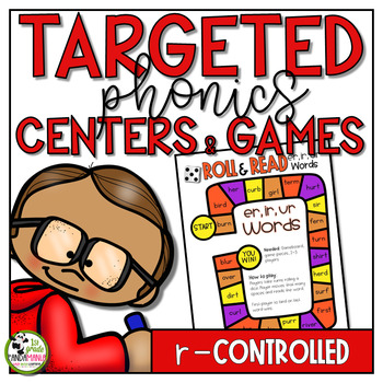 R-Controlled Games and Centers Phonics Science of Reading Aligned Activities 1 R-Controlled Games and Centers Phonics Science of Reading Aligned Activities