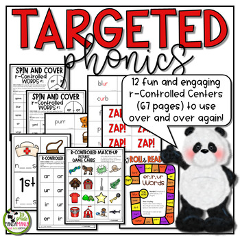 R-Controlled Games and Centers Phonics Science of Reading Aligned Activities 2 R-Controlled Games and Centers Phonics Science of Reading Aligned Activities 1