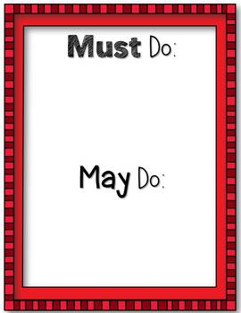Must Do May Do Signs Template FREE Editable pdf Download 3 Must Do May Do Signs Template FREE Editable pdf Download 2