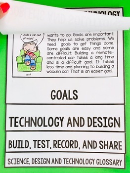 Science, Engineering Design Process, Technology, Problem and Solution FLIP Book 3 Technology