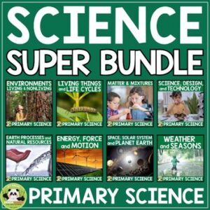 Science Curriculum and Units Bundle for 1st and 2nd Grades