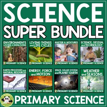 Science Curriculum and Units Bundle for 1st and 2nd Grades 1 Science Curriculum and Units Bundle for 1st and 2nd Grades