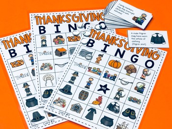 Thanksgiving Activity BINGO Making Inferences (1st - 3rd Grades) 3 Thanksgiving Activity BINGO Making Inferences (1st - 3rd Grades) 2