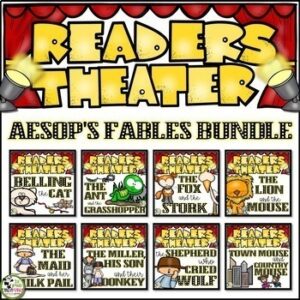 Readers Theater Scripts BUNDLE Aesop's Fables