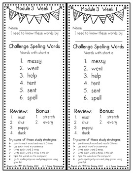 HMH Into Reading 1st Grade Challenge Spelling Lists Year-Long Aligned with 2020 3 HMH Into Reading 1st Grade Challenge Spelling Lists Year-Long Aligned with 2020 2