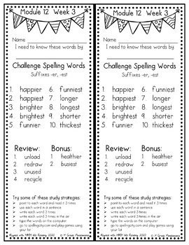 HMH Into Reading 1st Grade Challenge Spelling Lists Year-Long Aligned with 2020 4 HMH Into Reading 1st Grade Challenge Spelling Lists Year-Long Aligned with 2020 3