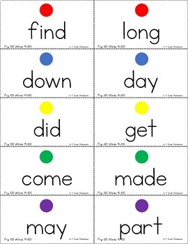Fry Words Flash Card Games and Centers for First 300 Fry Sight Words 2 Fry Words Flash Card Games and Centers for First 300 Fry Sight Words 1