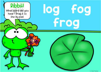 Phonics Short o Vowel Digital Frog Theme BOOM CARDS 4 Phonics Short o Vowel Digital Frog Theme BOOM CARDS 3