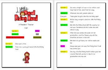 Readers Theater Scripts BUNDLE, Aesop's Fables, Folktales, Children's Literature 3 Folktales