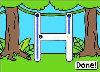 Handwriting Letter Tracing Uppercase Animation and Audio BOOM CARDS 4 Handwriting Letter Tracing Uppercase Animation and Audio BOOM CARDS 3