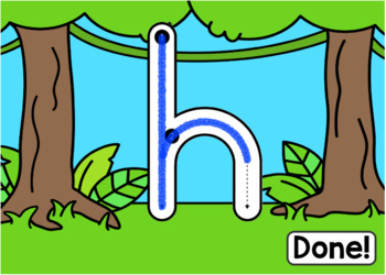Handwriting Letter Tracing Lowercase Animation and Audio BOOM CARDS 4 Handwriting Letter Tracing Lowercase Animation and Audio BOOM CARDS 3